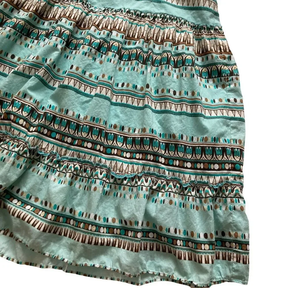 Printed Cotton Fit and Flare Dress - Picture 4 of 6